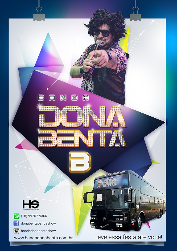 Live da Banda Dona Benta Show acontece nesta sexta-feira